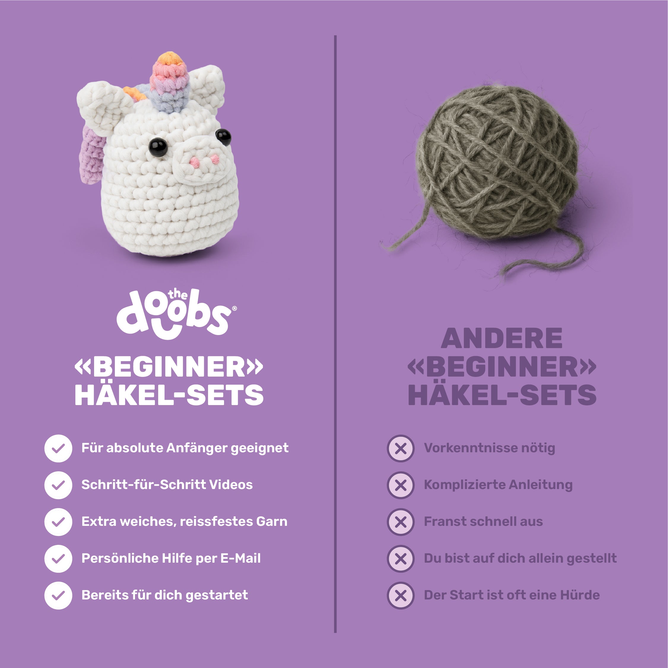 Nela das Einhorn | Häkel-Set