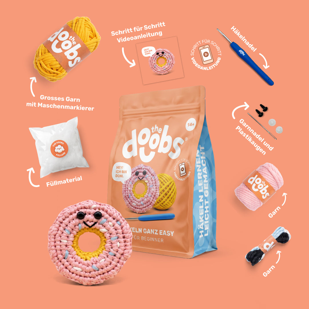 Doni der Donut | Häkel-Set